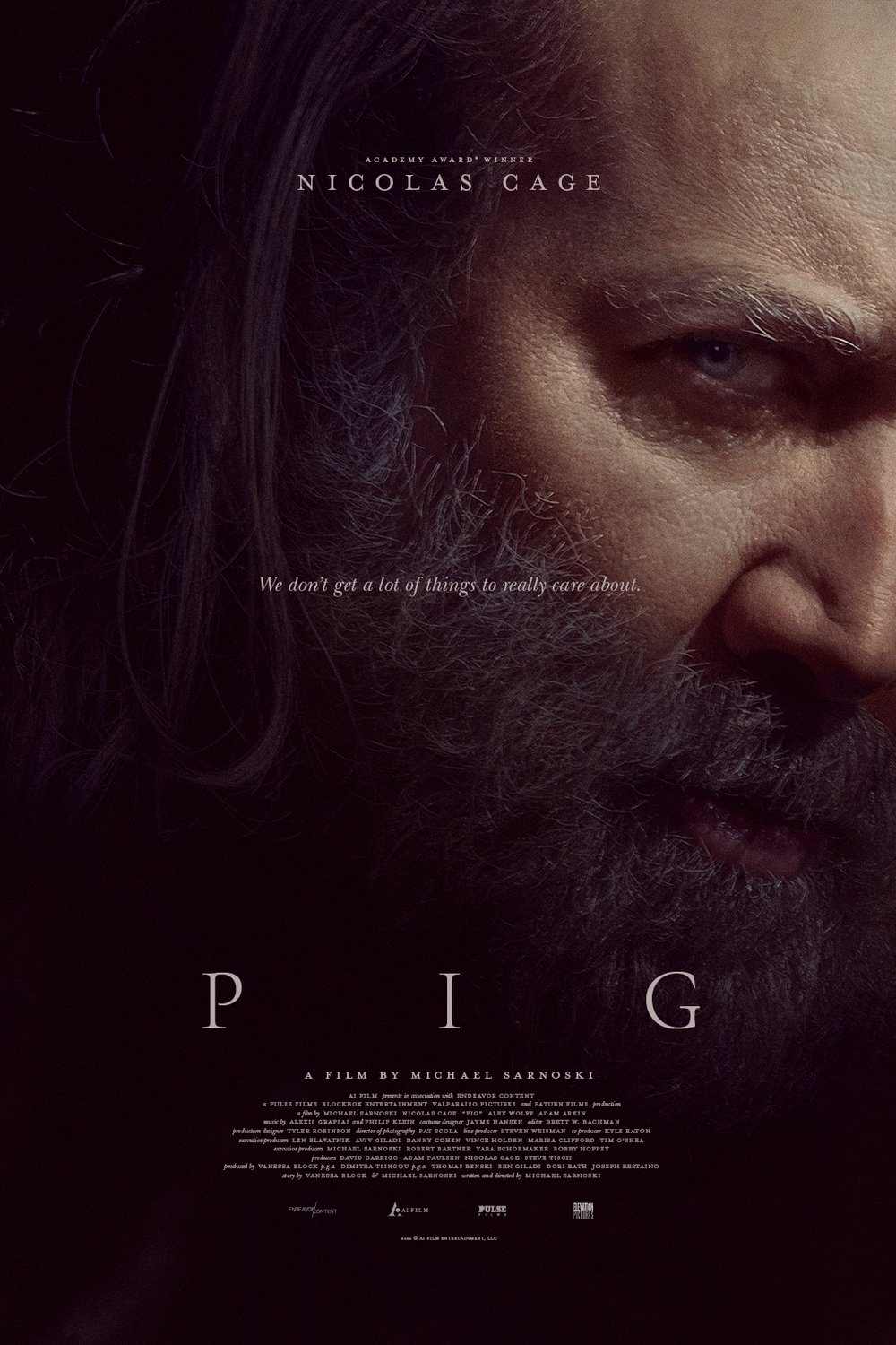 L'affiche du film Pig [2021]