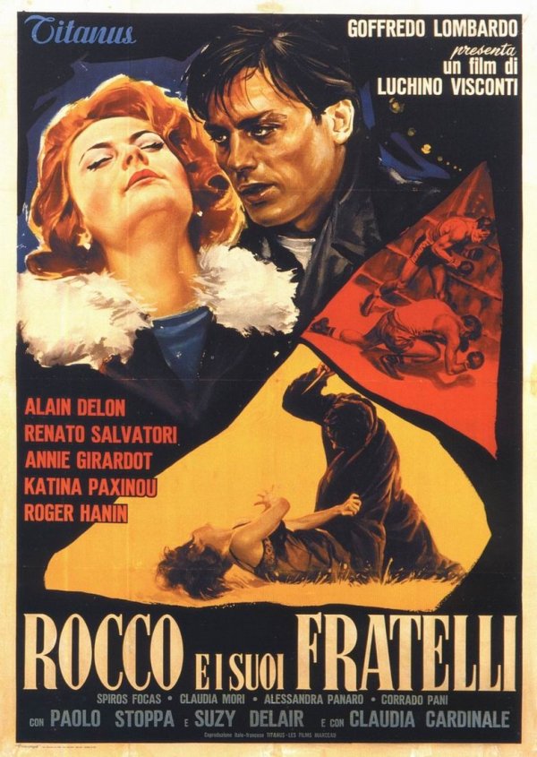 Italian poster of the movie Rocco and His Brothers