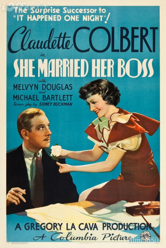 L'affiche du film She Married Her Boss