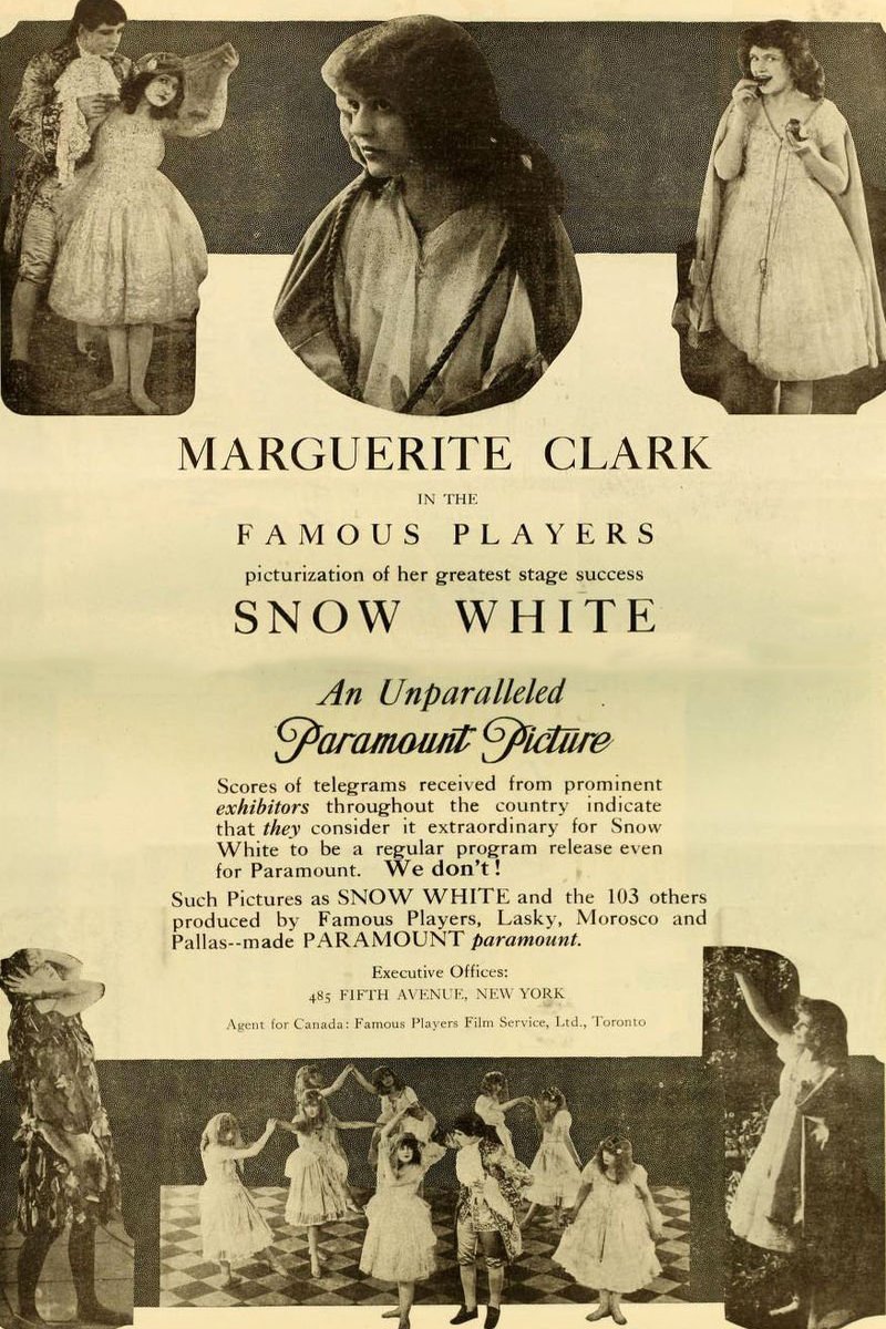 Poster of the movie Snow White [1916]