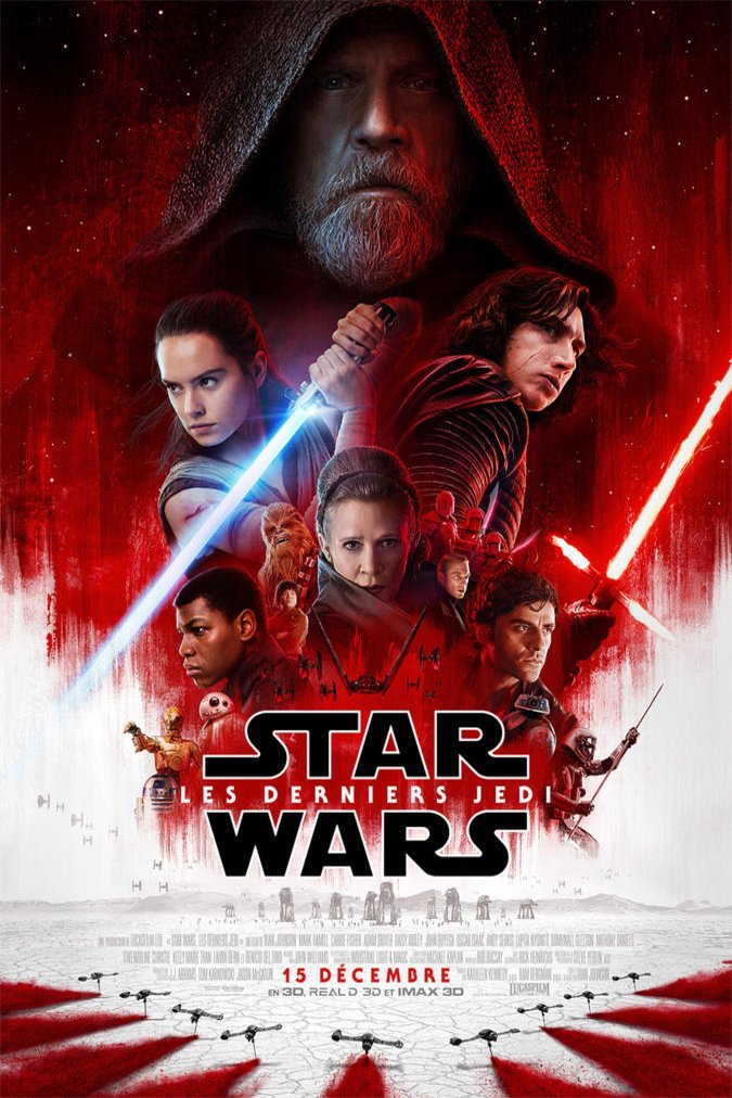 Poster of the movie Star Wars: Les derniers Jedi