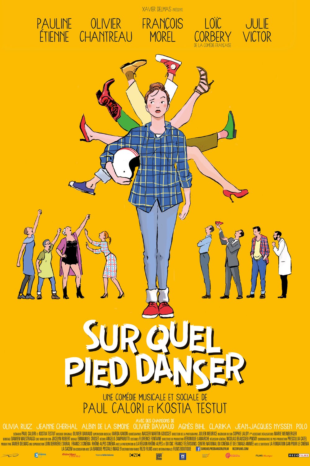 L'affiche du film Sur quel pied danser