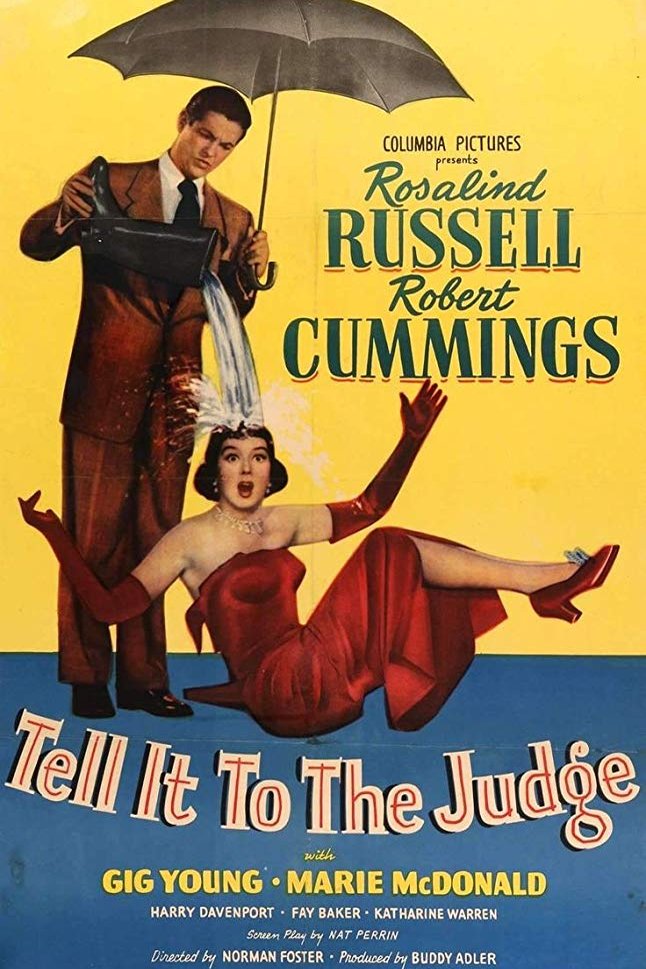 L'affiche du film Tell It to the Judge