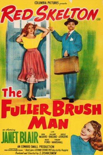 L'affiche du film The Fuller Brush Man