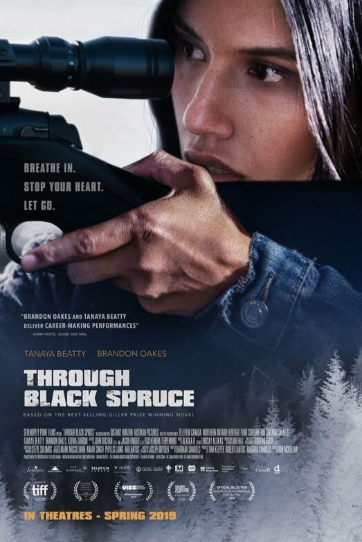 L'affiche du film Through Black Spruce