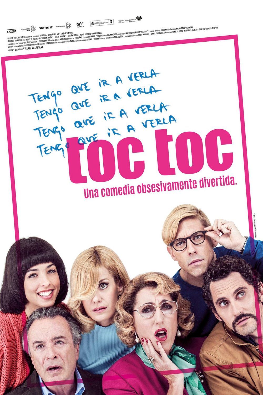 L'affiche originale du film Toc Toc en espagnol