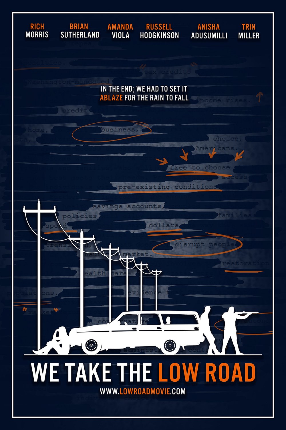 Poster of the movie We Take the Low Road [2018]