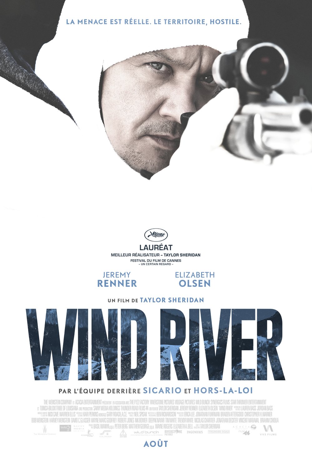 L'affiche du film Wind River v.f.