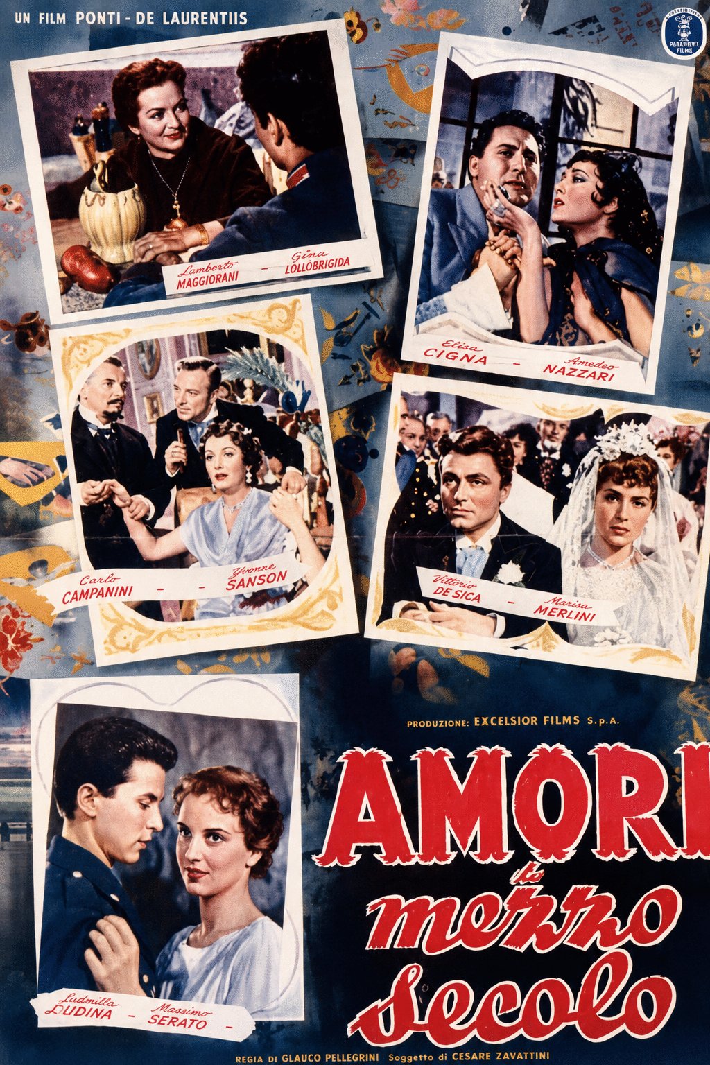 Poster of the movie Amours d'une moitié de siècle [1954]