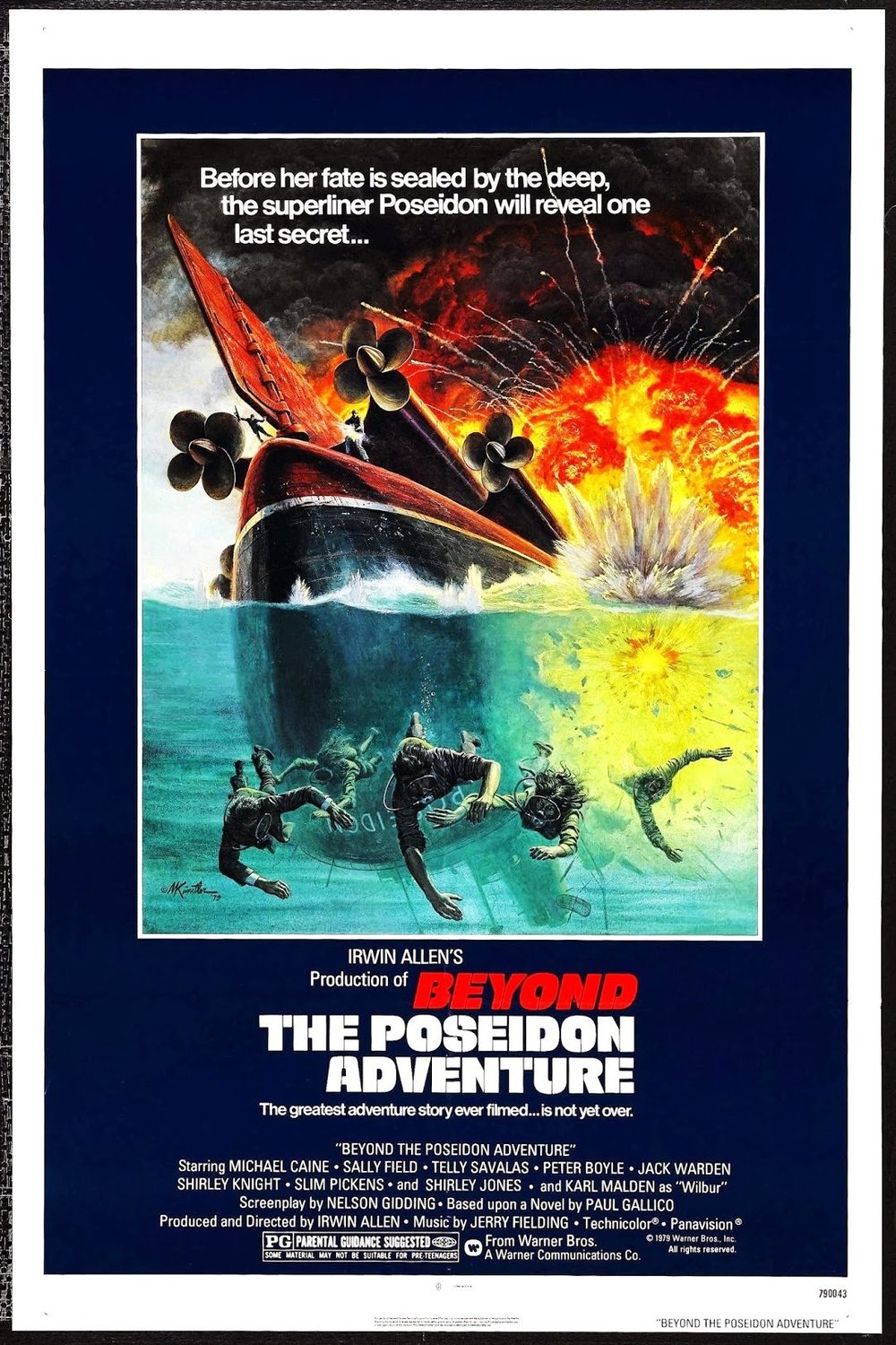 L'affiche du film Beyond the Poseidon Adventure