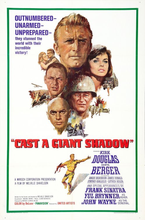 L'affiche du film Cast a Giant Shadow