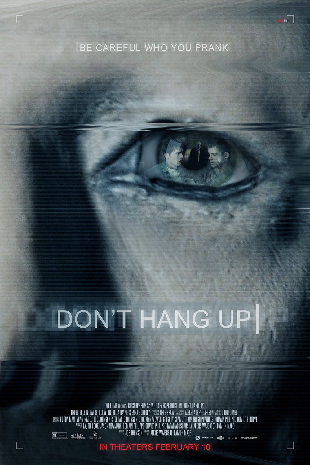 L'affiche du film Don't Hang Up
