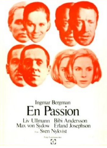Swedish poster of the movie The Passion of Anna