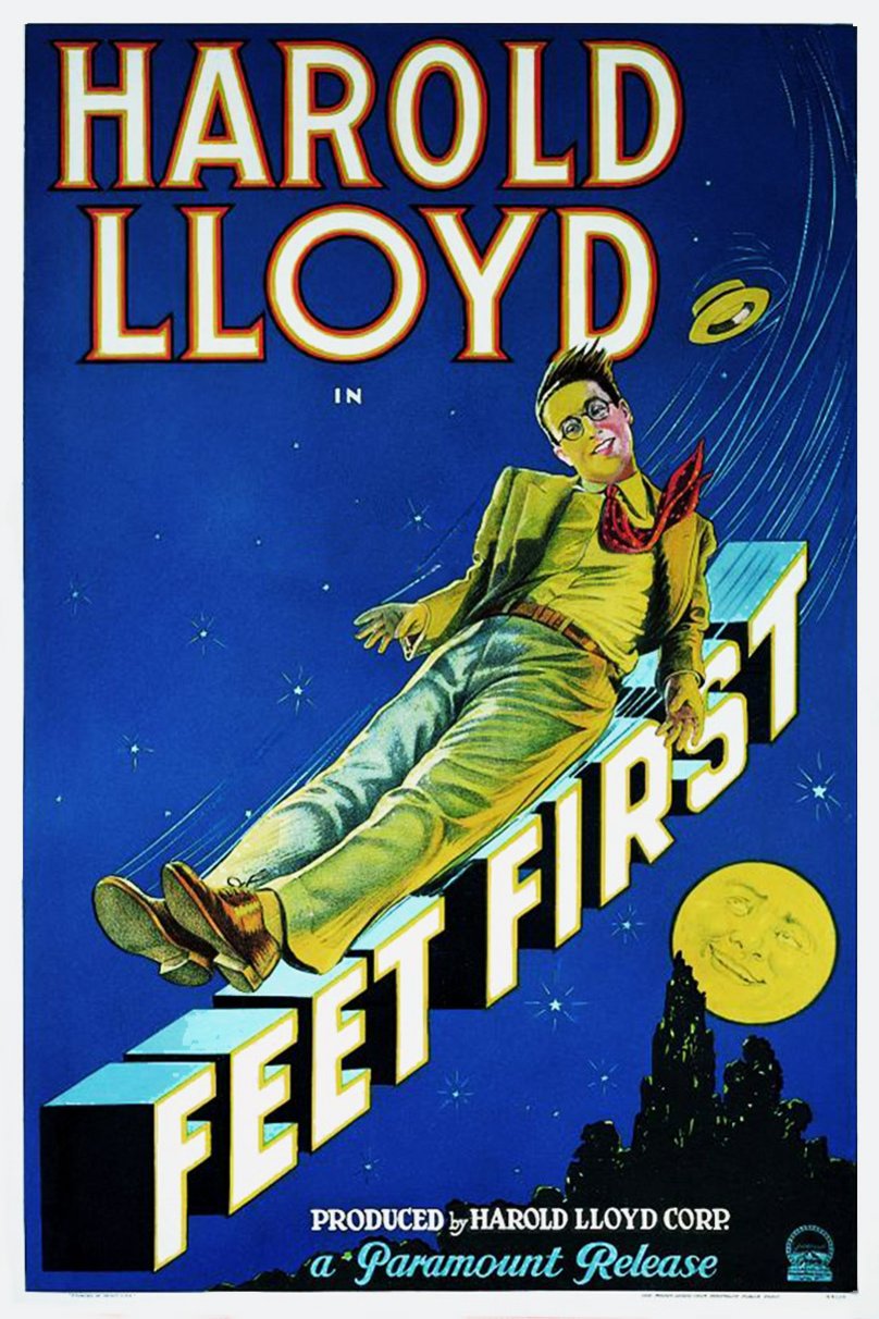 L'affiche du film Feet First