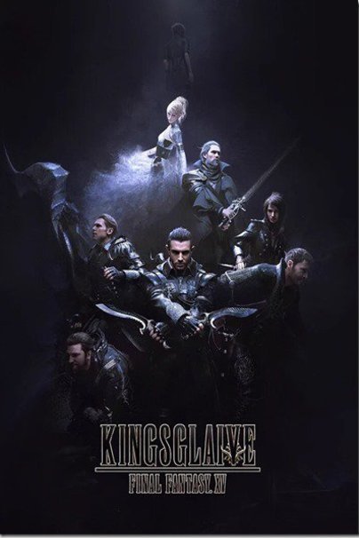 L'affiche du film Les Soldats du roi: Final Fantasy XV