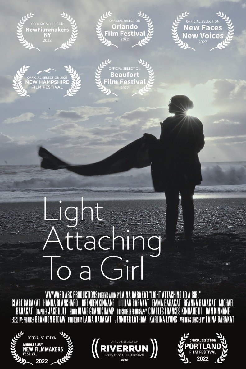 L'affiche du film Light Attaching to a Girl [2022]