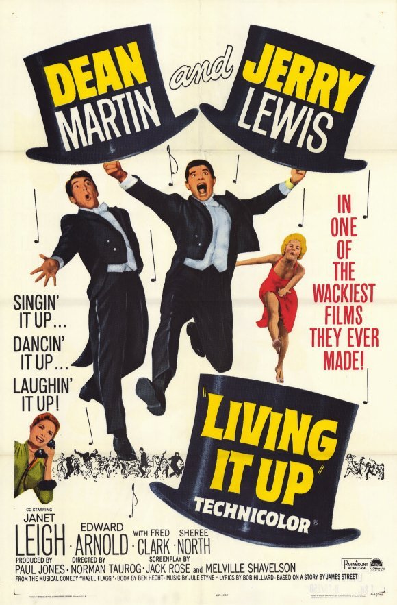 L'affiche du film Living It Up