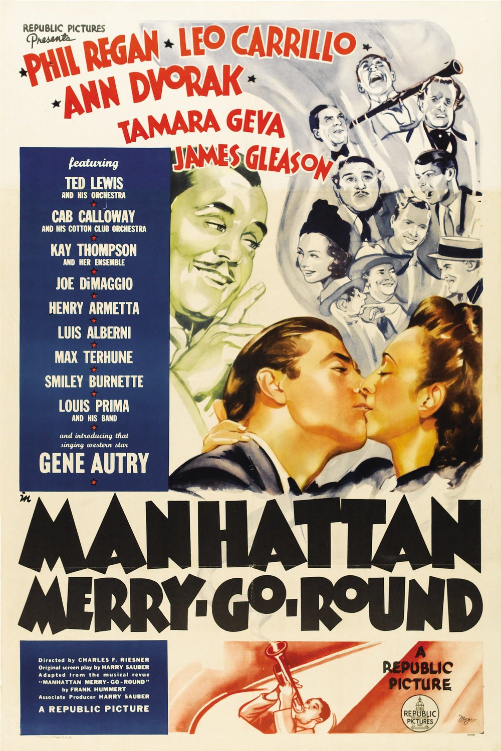 L'affiche du film Manhattan Merry-Go-Round