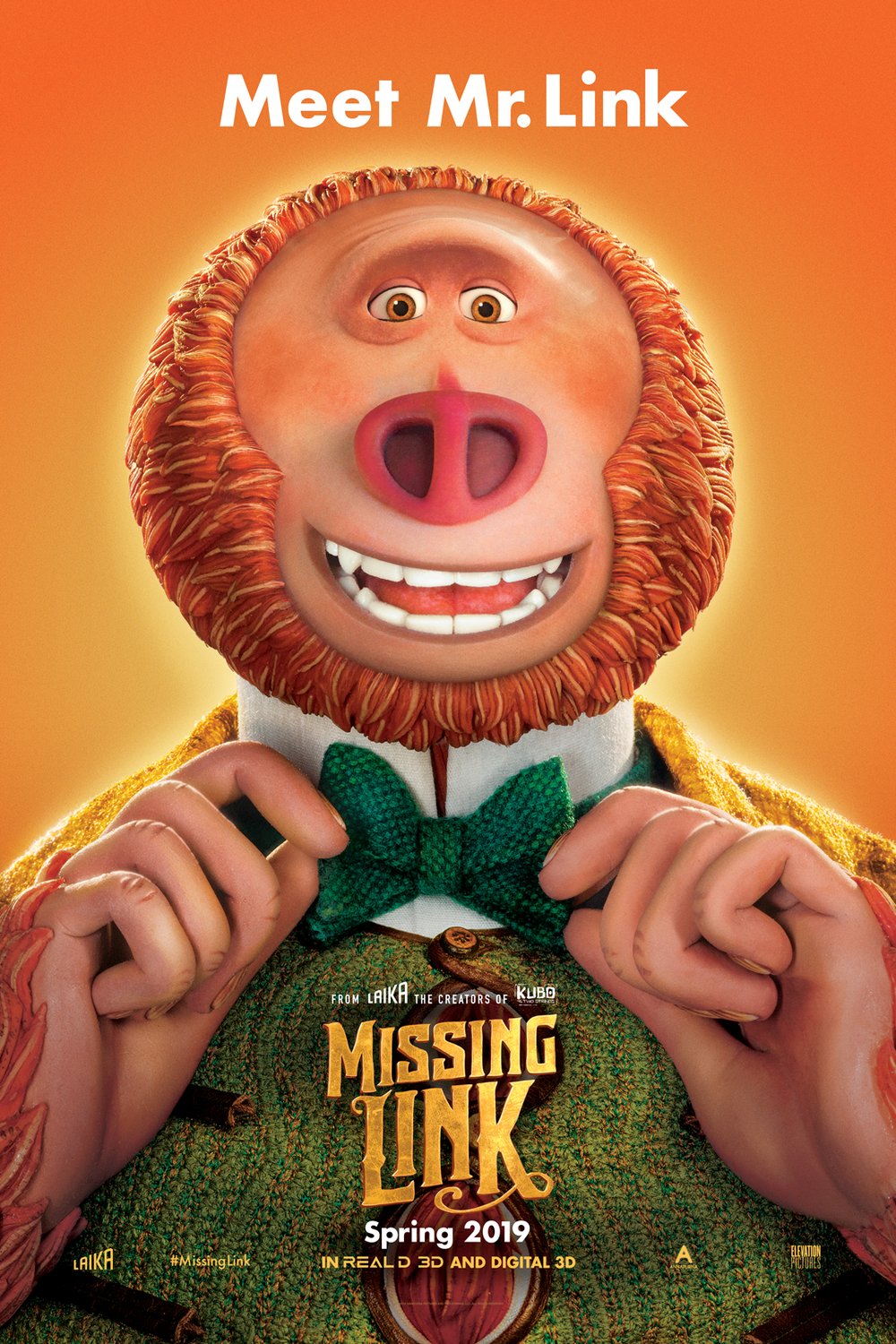 L'affiche du film Missing Link