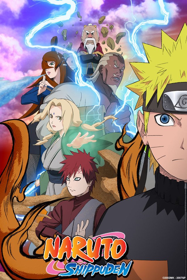 Japanese poster of the movie Naruto: Shippûden