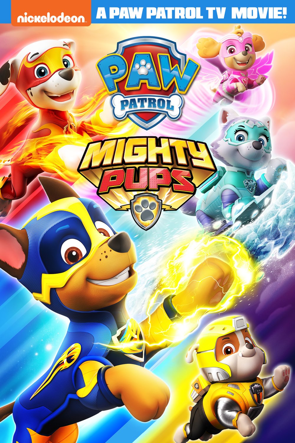 L'affiche du film Paw Patrol: Mighty Pups