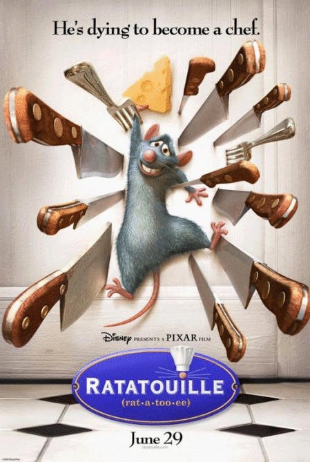 L'affiche du film Ratatouille [2007]