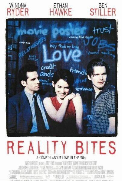 L'affiche du film Reality Bites