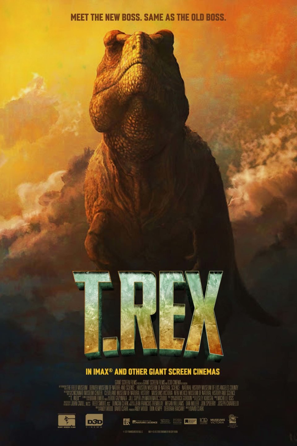 L'affiche du film T.Rex