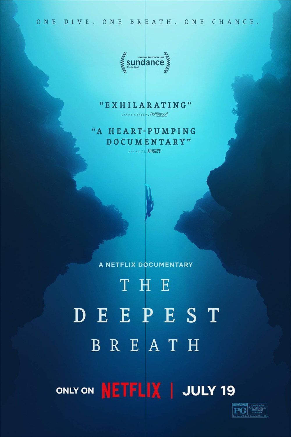 L'affiche du film The Deepest Breath [2023]