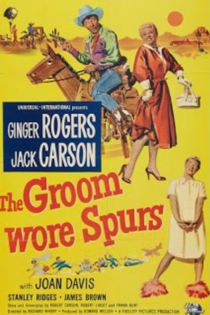 L'affiche du film The Groom Wore Spurs