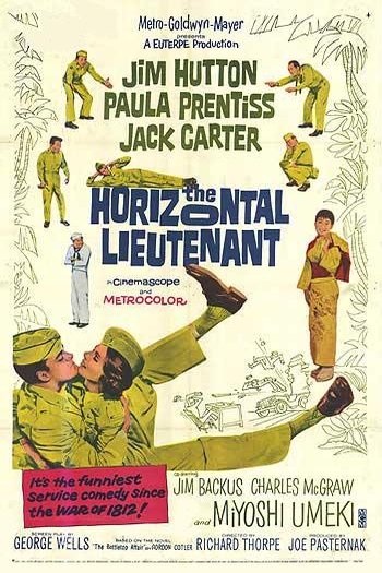 L'affiche du film The Horizontal Lieutenant