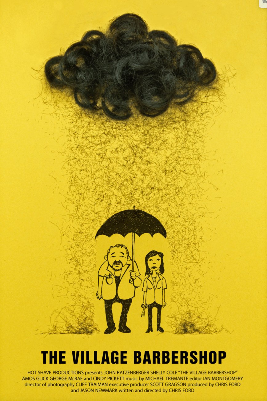 L'affiche du film The Village Barbershop