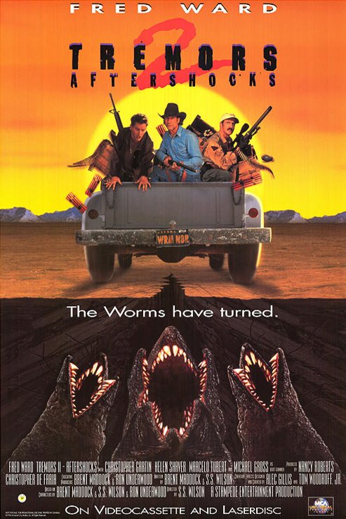 L'affiche du film Tremors II: Aftershocks