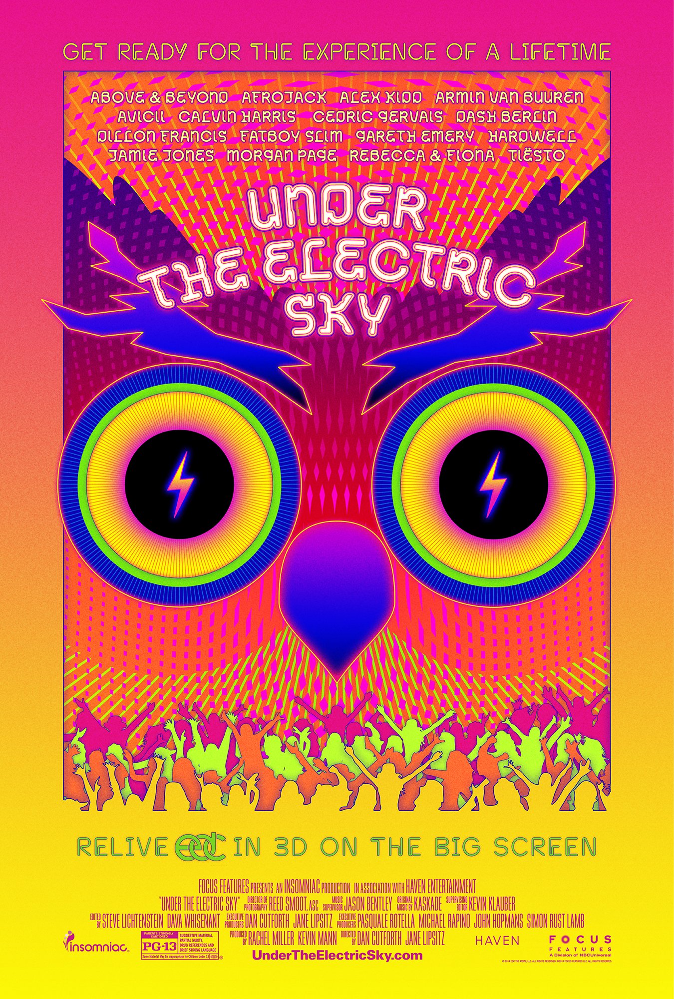 Poster of the movie Under the Electric Sky