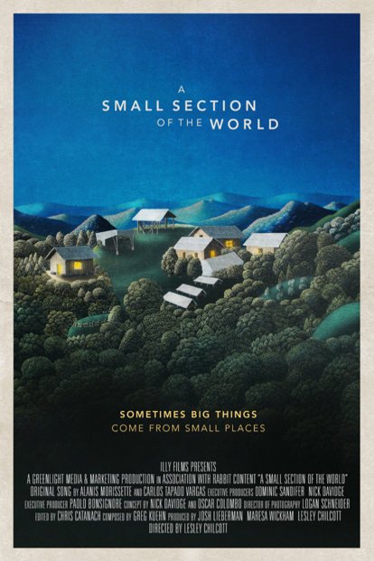 L'affiche du film A Small Section of the World [2014]
