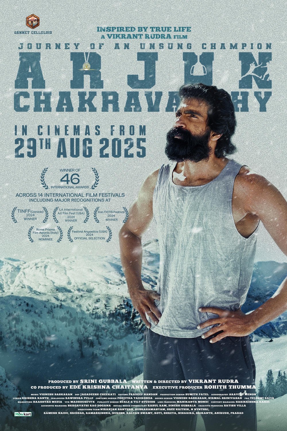 L'affiche du film Arjun Chakravarthy [2025]