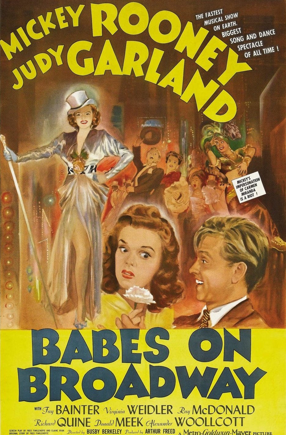 Poster of the movie Débuts à Broadway [1941]