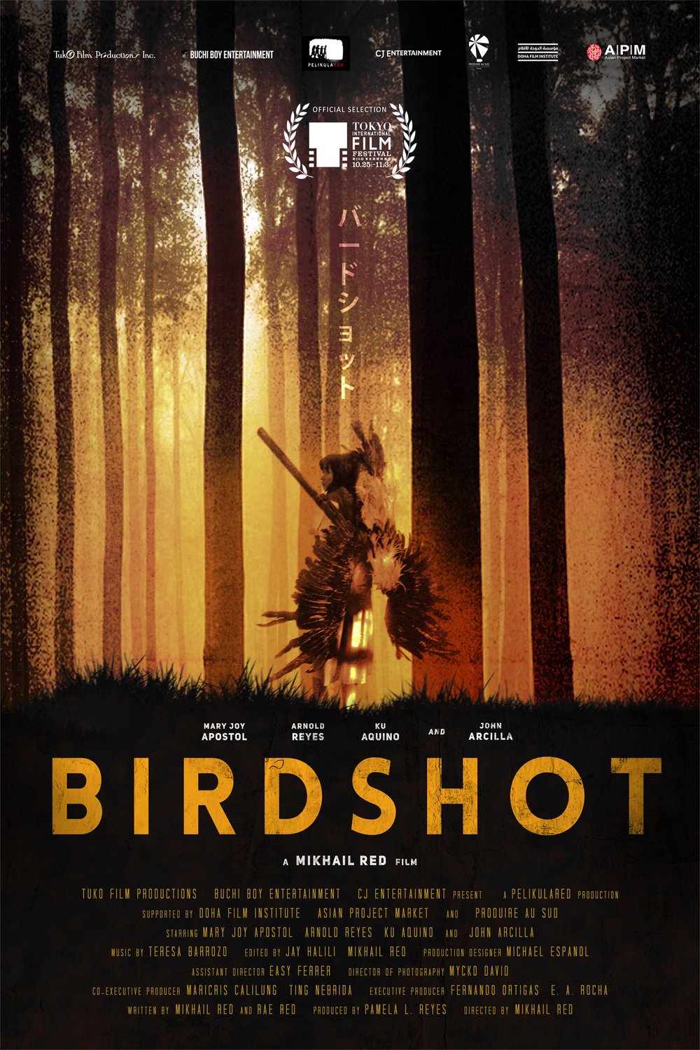 Filipino poster of the movie Birdshot
