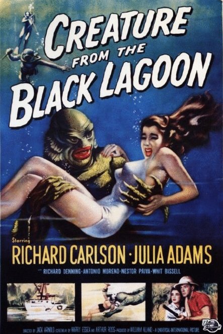 L'affiche du film Creature from the Black Lagoon