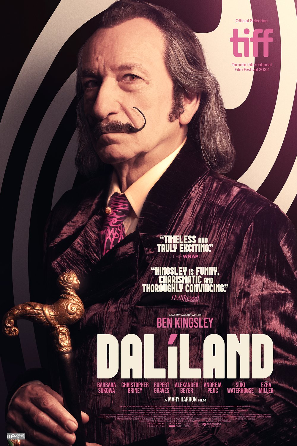 L'affiche du film Daliland [2022]