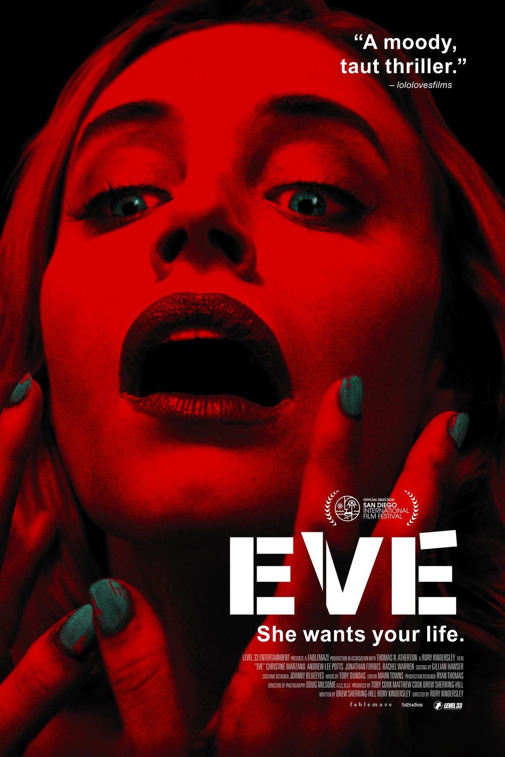 L'affiche du film Eve