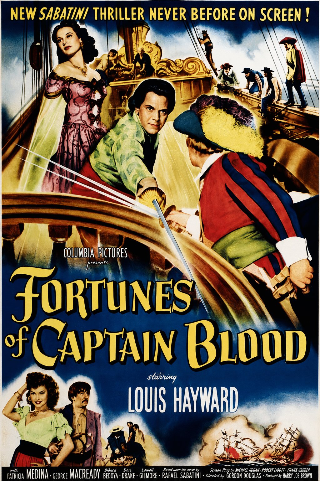 Poster of the movie Fortunes of Captain Blood [1950]