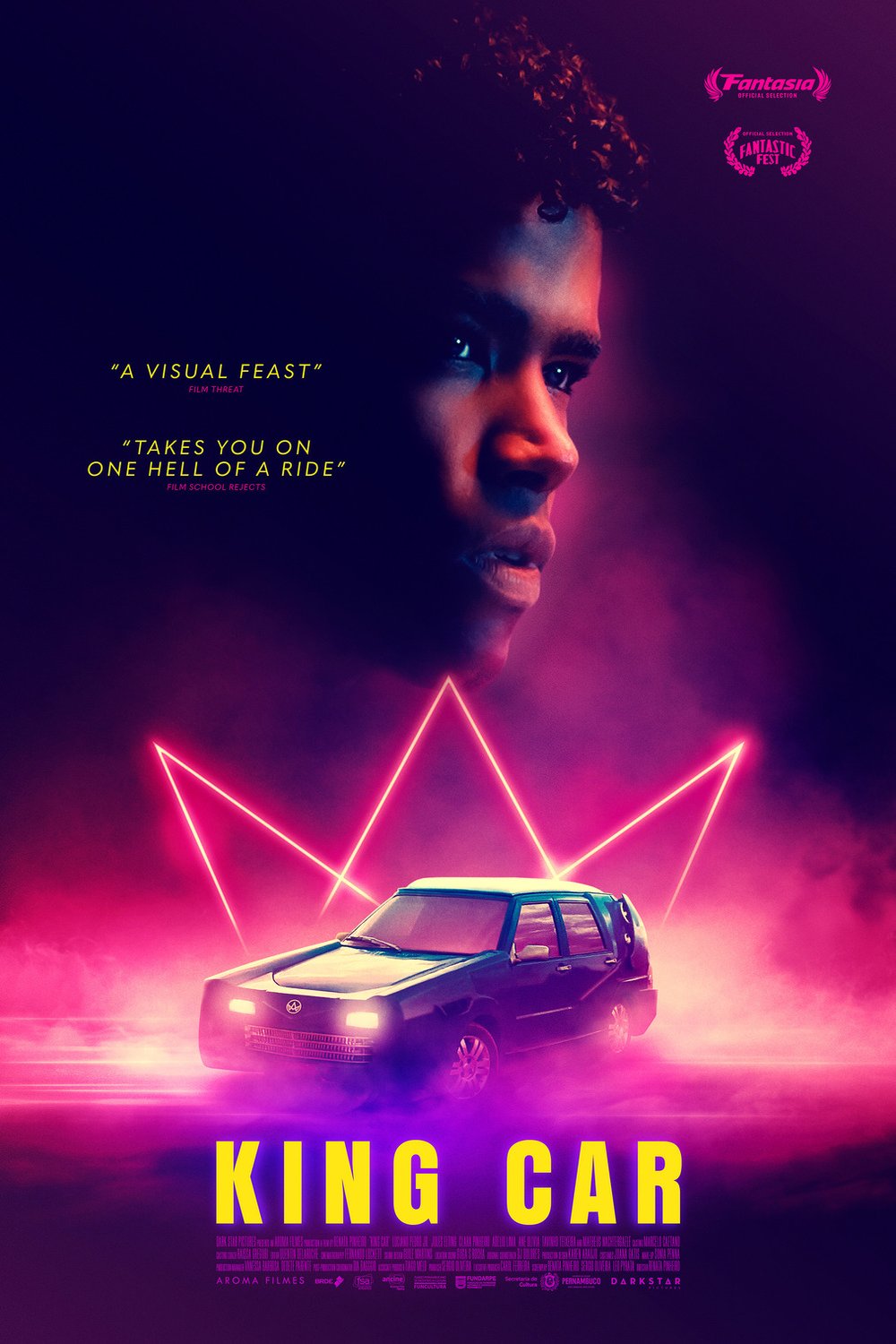 L'affiche originale du film King Car en portugais