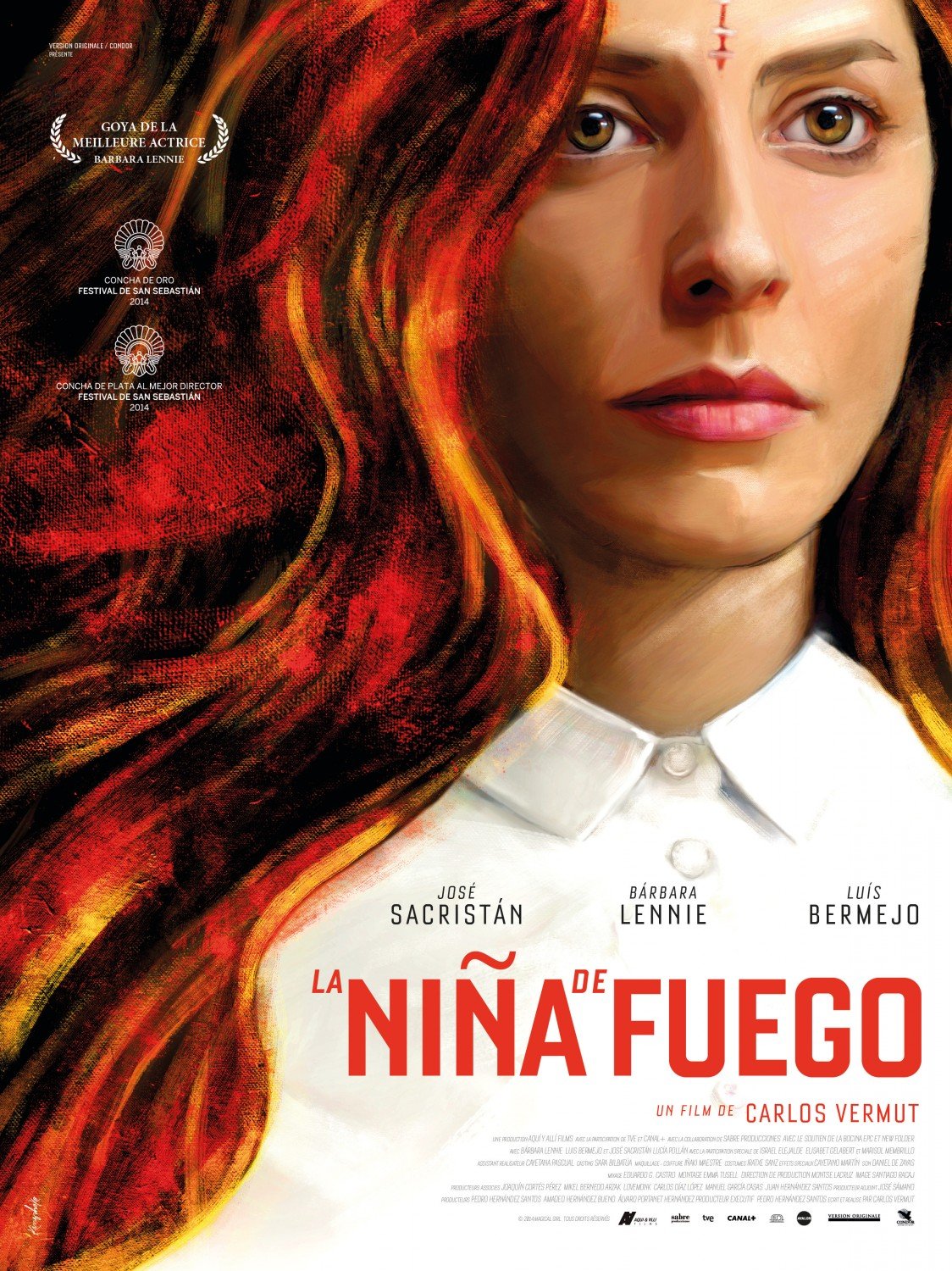 L'affiche du film La Niña de fuego