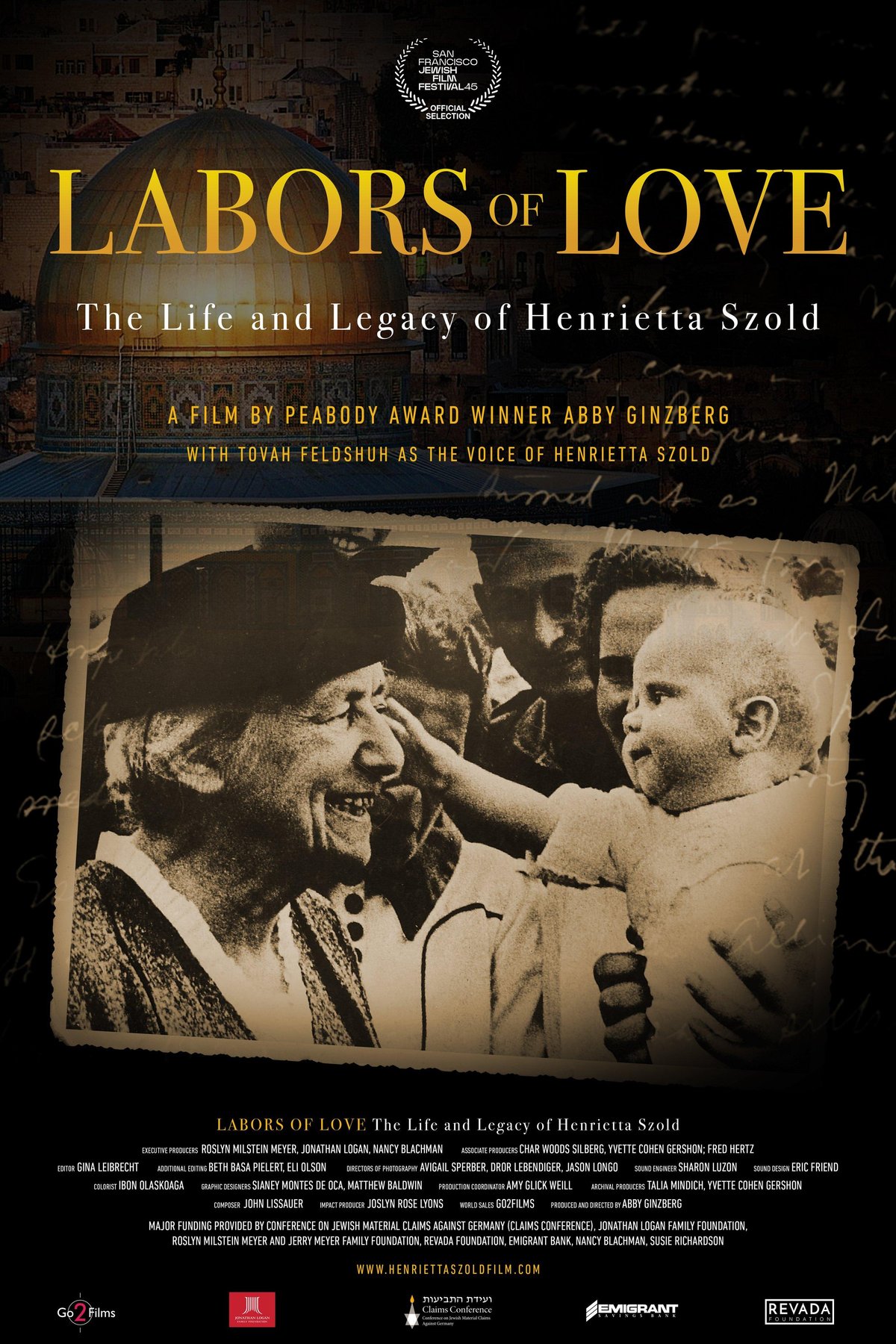 Poster of the movie Labors of Love: The Life and Legacy of Henrietta Szold [2025]
