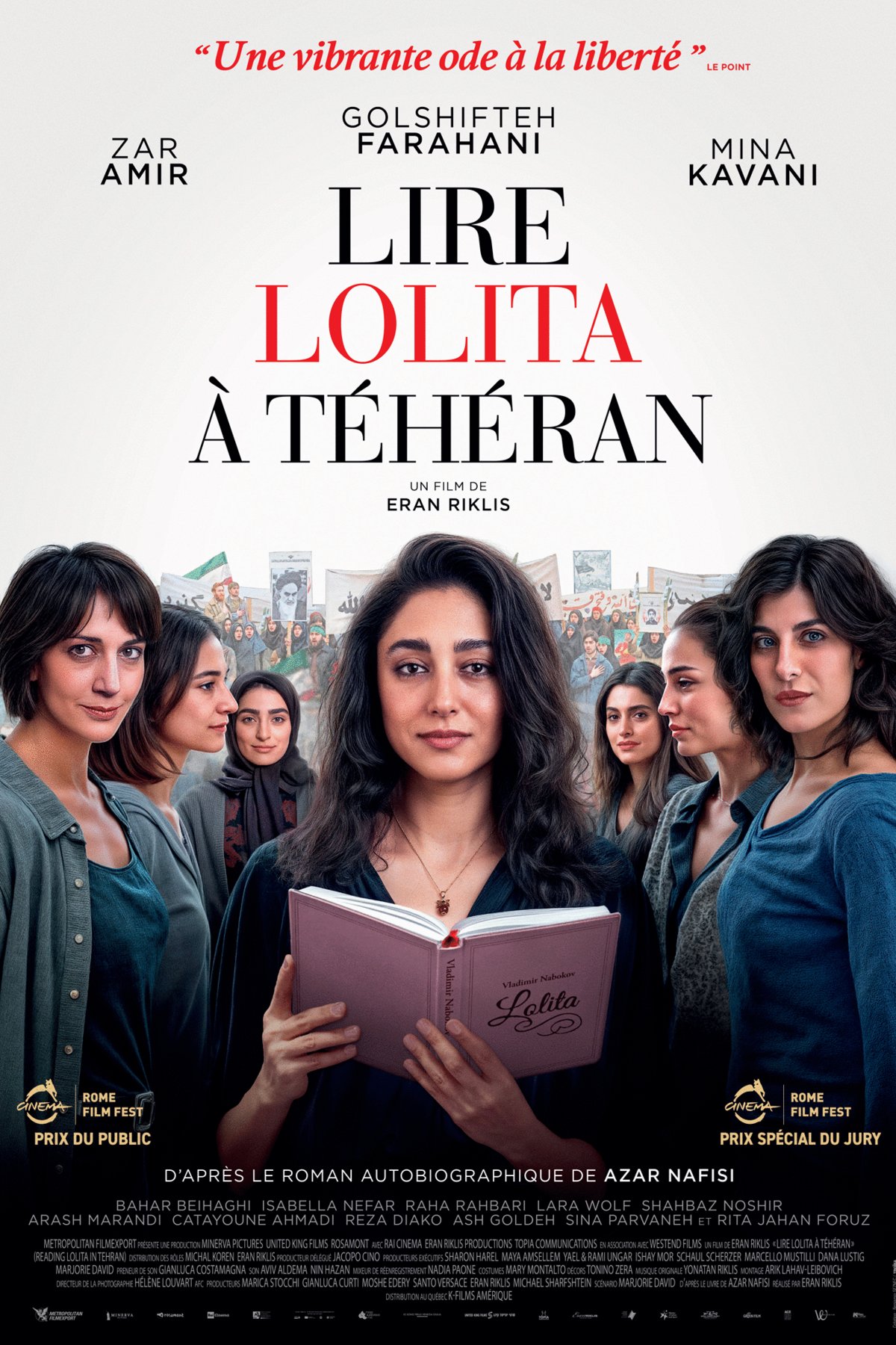 L'affiche du film Lire Lolita à Téhéran [2024]