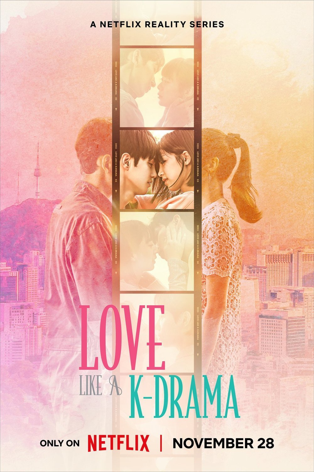 L'affiche originale du film Love Like a K-Drama en coréen