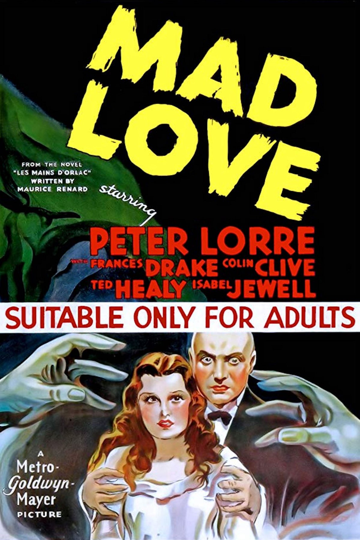 Poster of the movie Les Mains d'Orlac [1935]