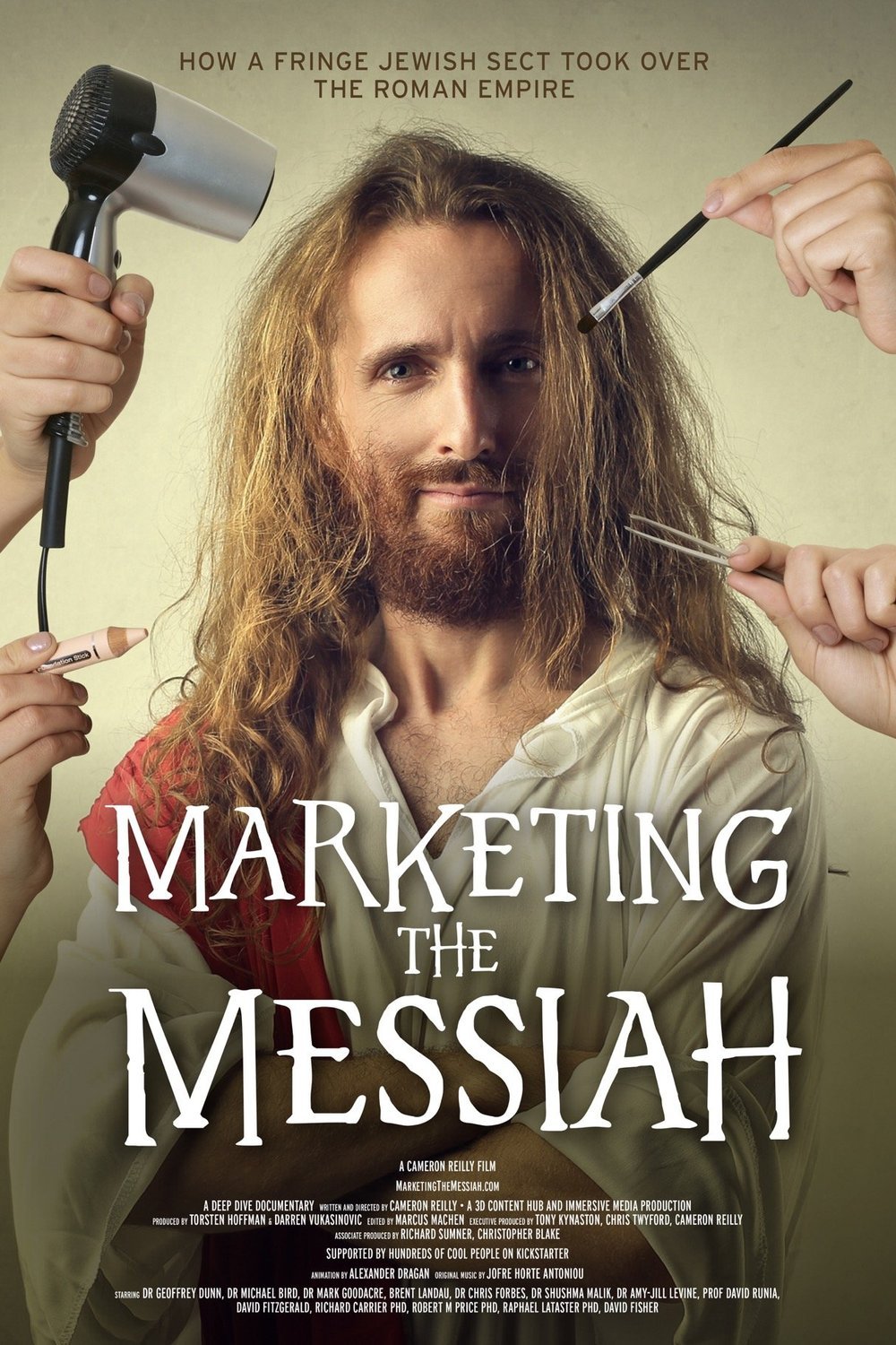 L'affiche du film Marketing the Messiah