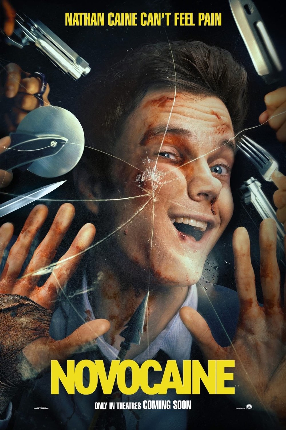 L'affiche du film Novocaine [2025]